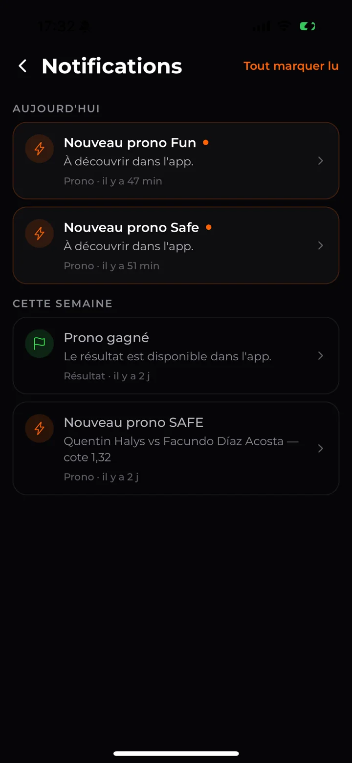 Notifications FlowUp
